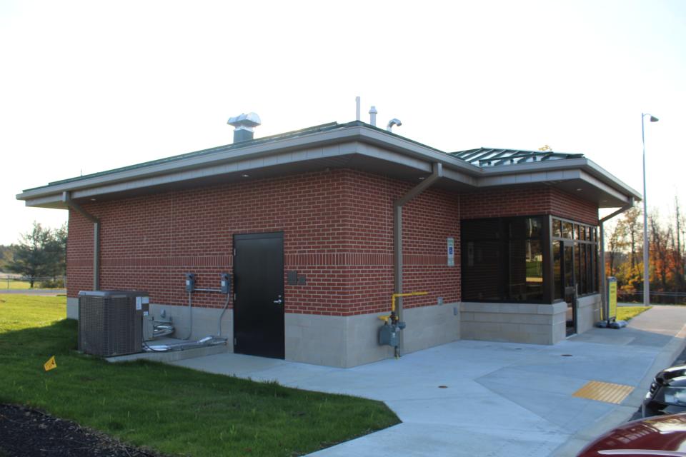 Visitors to Fort Indiantown Gap will have to go to the new visitors center to receive a badge before entering the installation. File photo.