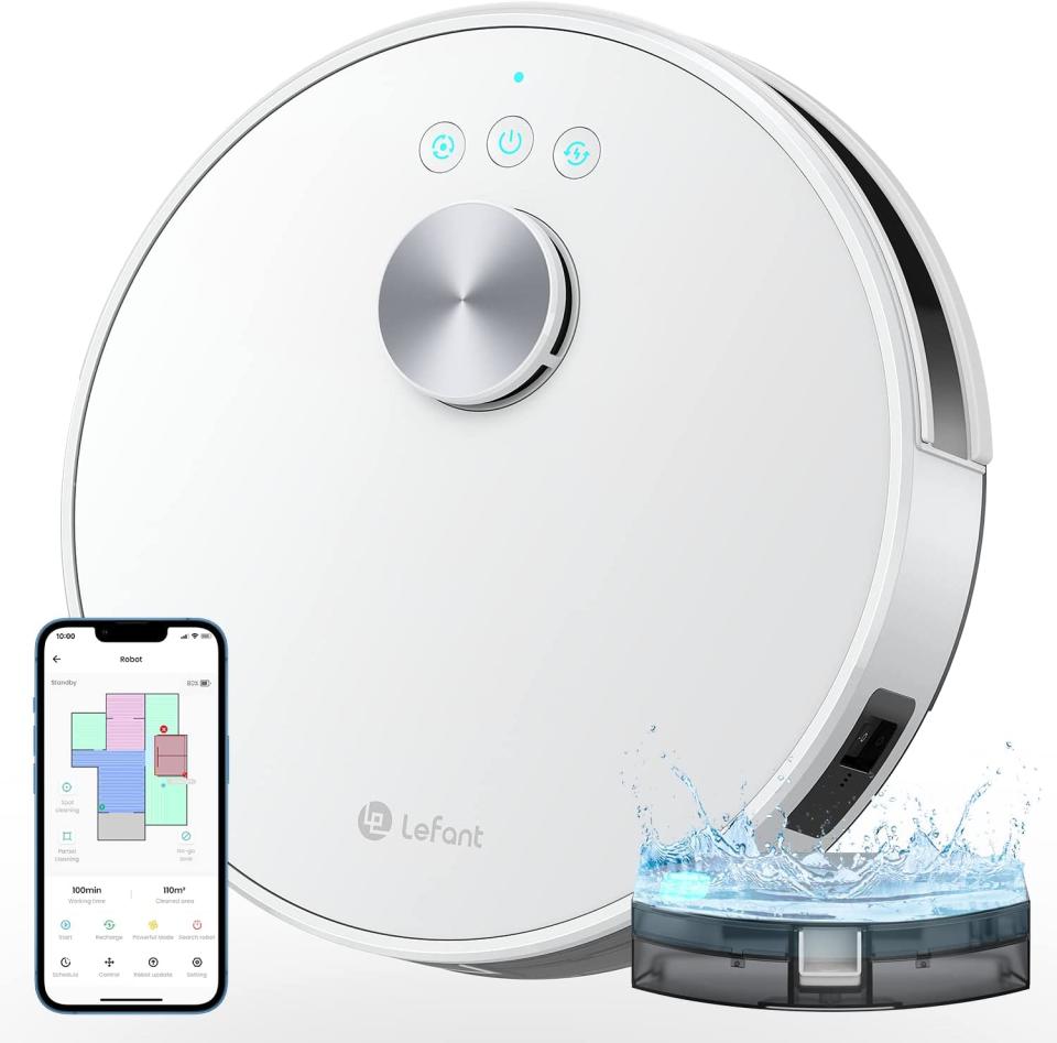 Lefant M1 Lidar Robot Vacuums and Mop. Image via Amazon.