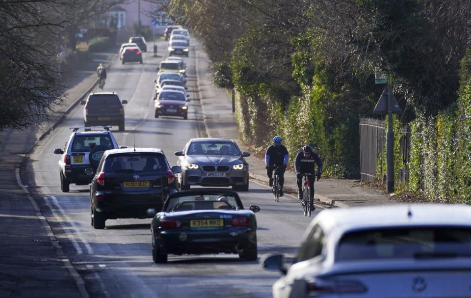 The Highway Code contains advice and rules for people on Britain’s roads (Steve Parsons/PA) (PA Archive)