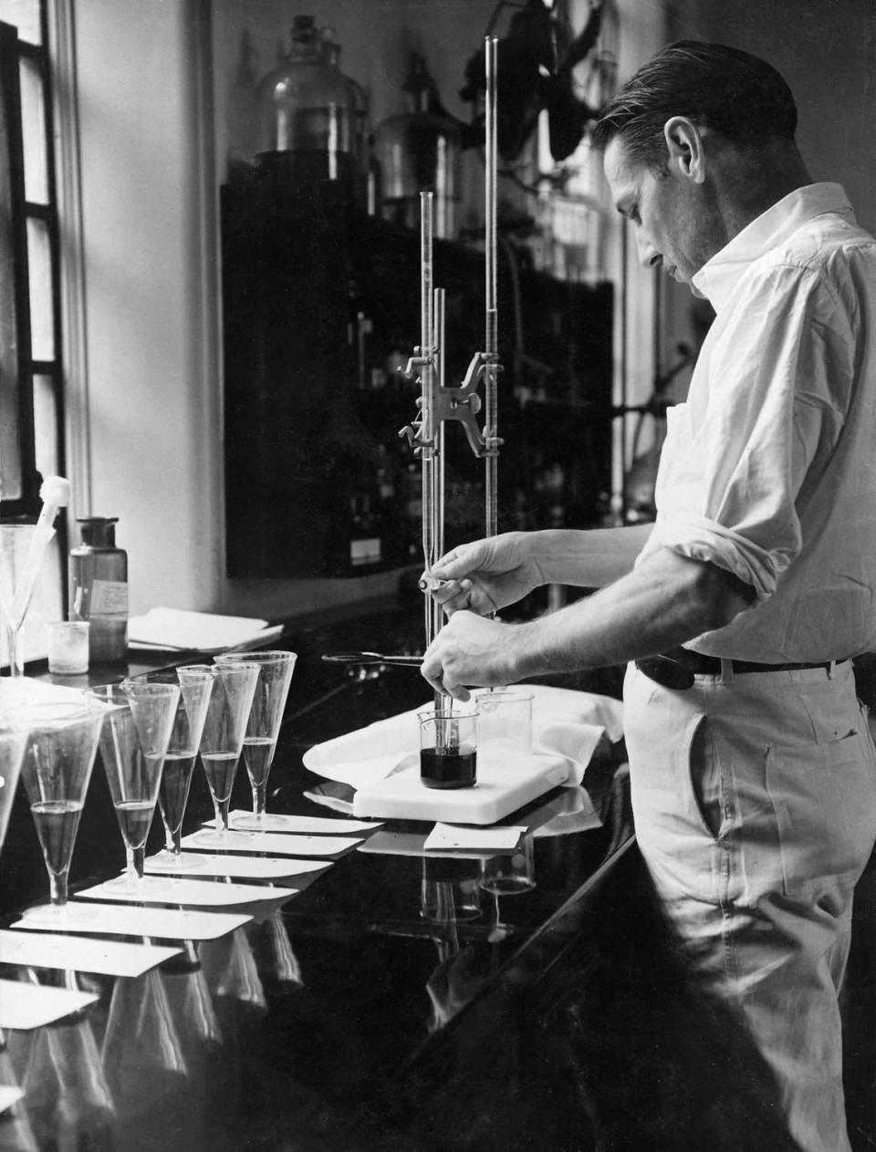 The research laboratory inside Narco, photographed in 1939. Photos from a newly published book, “The Narcotic Farm, The Rise and Fall of America’s First Prison for Drug Addicts” by Nancy D. Campbell, JP Olsen and Luke Walden. The book traces the history of “The Narcotic Farm” out Leestown Road near Masterson Station in Lexington, Ky. Photo Credit: Arthur Rothstein, Kentucky Historical Society