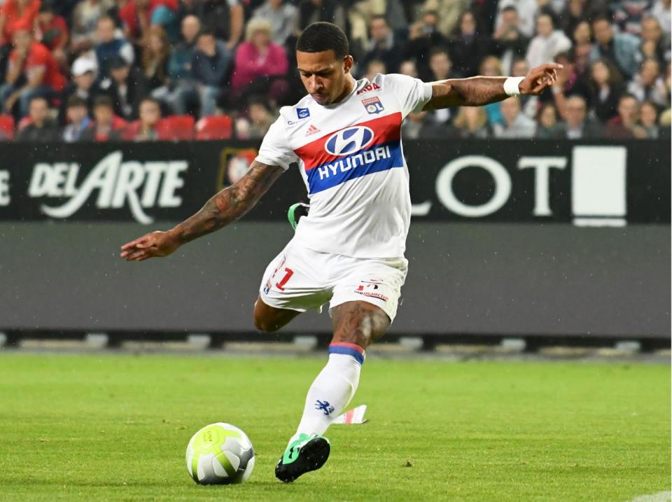 Depay is one of Lyon's star players (Getty)