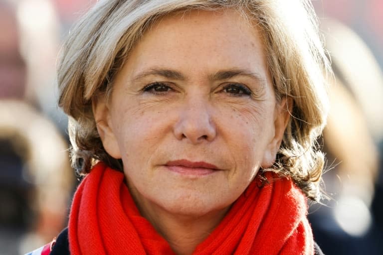 Valérie Pécresse lors d'une cérémonie à l'Arc de Triomphe à Paris le 11 novembre 2021 - Ludovic MARIN © 2019 AFP