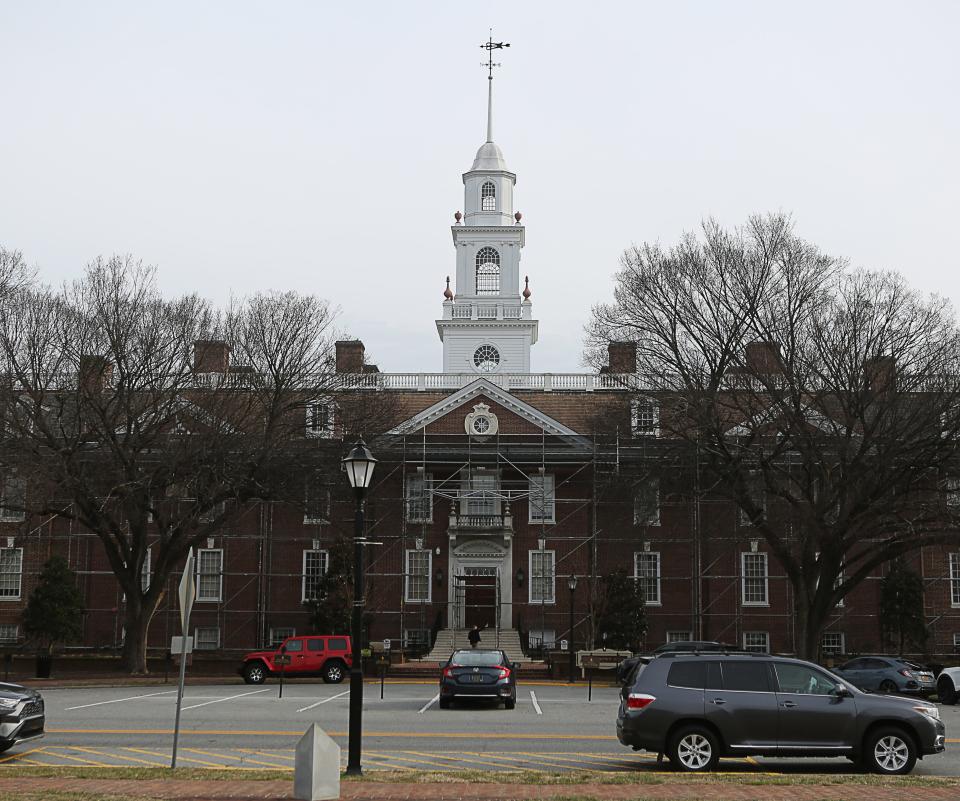 Legislative Hall in Dover on January 12, 2023