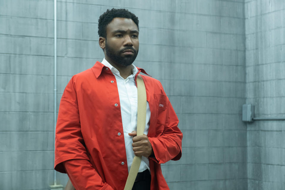 “ATLANTA” --  "Born 2 Die" -- Season 4, Episode 3 (Airs Sept 22) Pictured (L-R): Donald Glover as Earn Marks.  