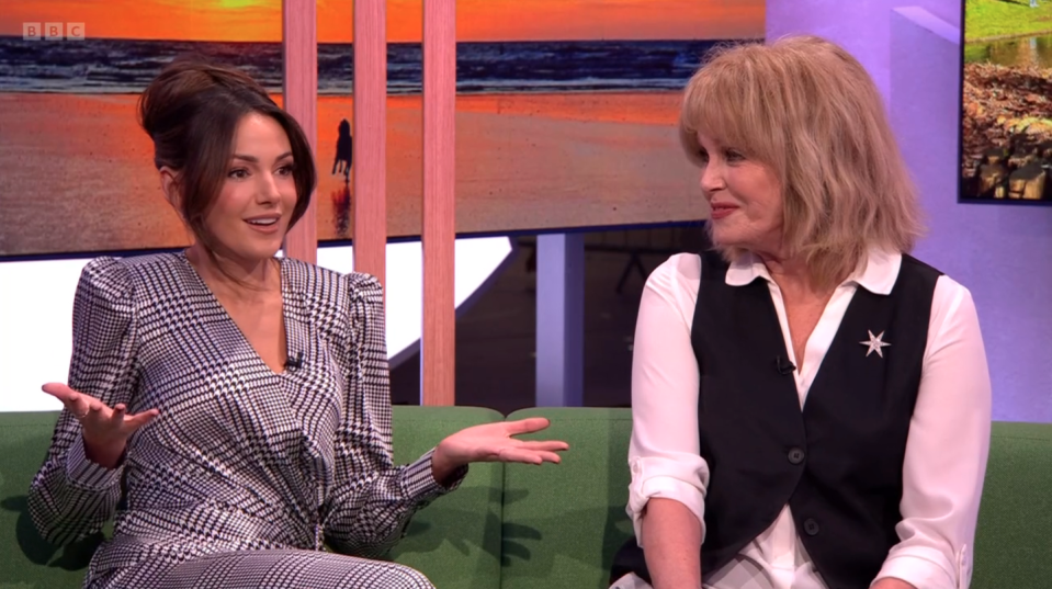 michelle keegan, joanna lumley, the one show