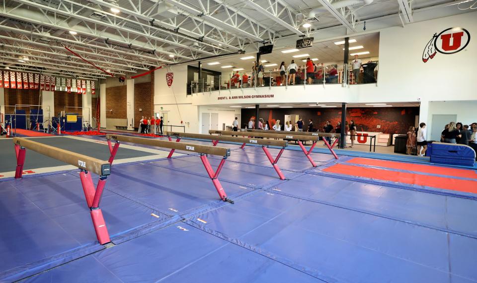 The gym in the Dumke Gymnastics Center is pictured during a ribbon-cutting event at the University of Utah in Salt Lake City on Thursday, Aug. 17, 2023. | Kristin Murphy, Deseret News