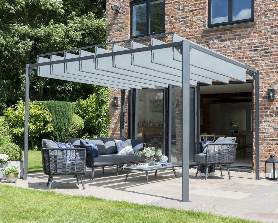 4. Prevent your patio from becoming a ‘heat sink’ with a pergola