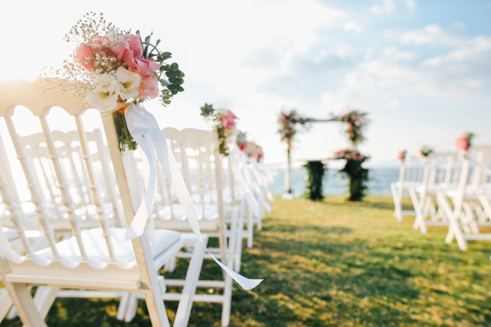 結婚典禮示意圖（照片來源：Getty Creative）