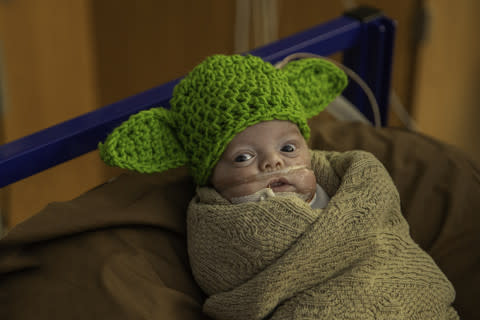 NICU babies at Baylor Scott & White Health in Texas were given the Star Wars treatment. (Photo: Courtesy of Baylor Scott & White Health)