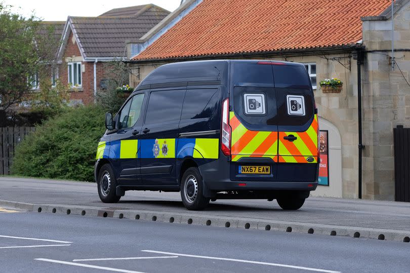 A police mobile speed camera -Credit:Evening Gazette