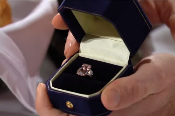 Most Unexpected Proposal: Y&R’s Tucker presented Audra with this ring and a proposal, but she said no.