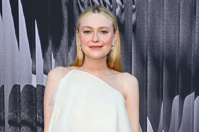 <p>Michael Buckner/Variety via Getty</p> Dakota Fanning at the premiere of Netflix's "Ripley" held at The Egyptian Theatre Hollywood on April 3, 2024 in Los Angeles, California.