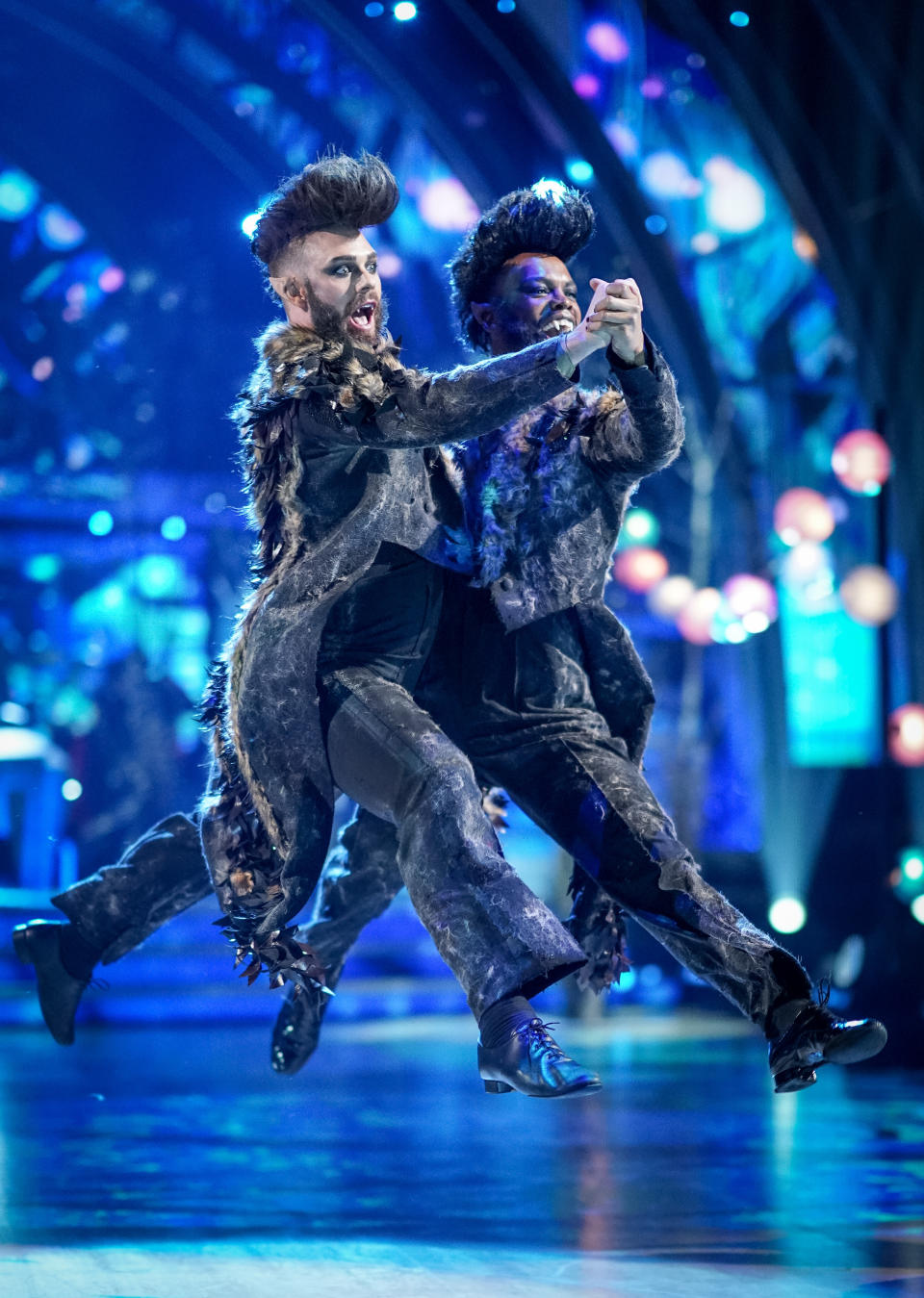 Programme Name: Strictly Come Dancing 2021 - TX: 30/10/2021 - Episode: Strictly Come Dancing - TX6 LIVE SHOW (No. n/a) - Picture Shows: **LIVE SHOW** John Whaite, Johannes Radebe - (C) BBC - Photographer: Kieron McCarron