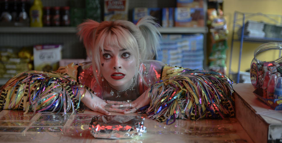 MARGOT ROBBIE as Harley Quinn in Warner Bros. Pictures’ <i>BIRDS OF PREY (AND THE FANTABULOUS EMANCIPATION OF ONE HARLEY QUINN)</i>, a Warner Bros. Pictures release.