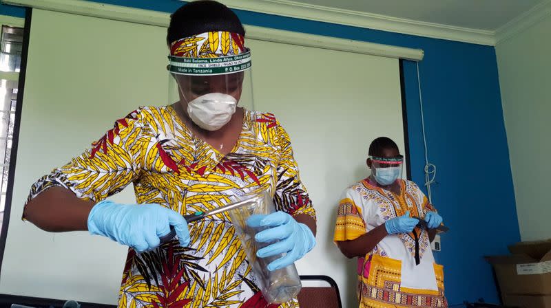 FILE PHOTO: Coronavirus disease (COVID-19) outbreak in Dar es Salaam