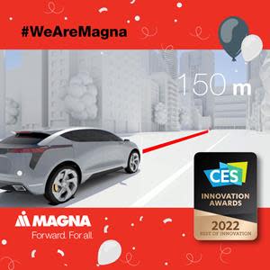 Magna's booth at CES