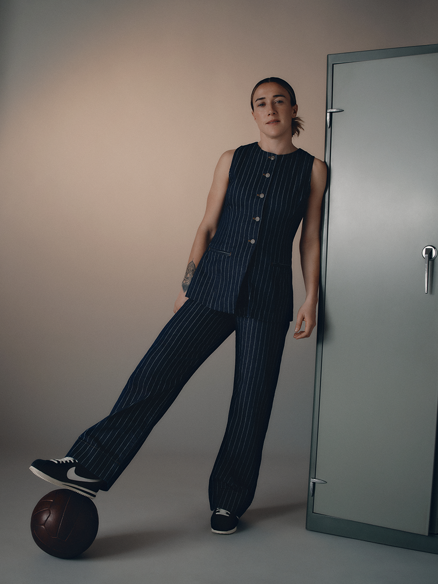 lucy bronze for aligne 2024 spring summer campaign