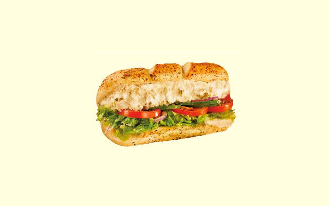 This sandwich is similar to chicken salad, but it's made with cream cheese instead of mayonnaise.