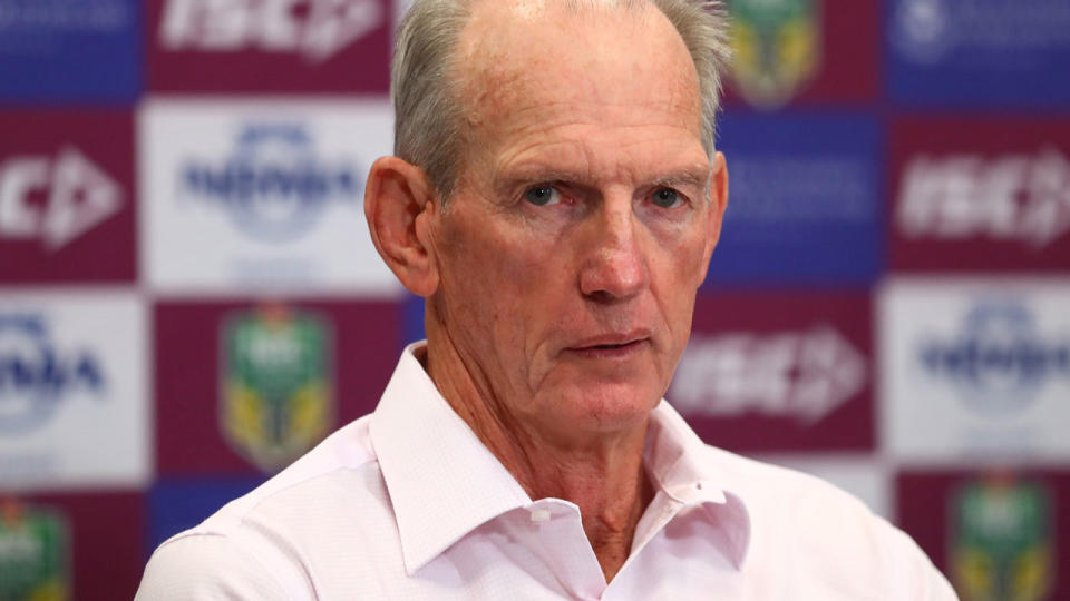 Wayne Bennett will coach the Broncos for a final season in 2019. Pic: Getty