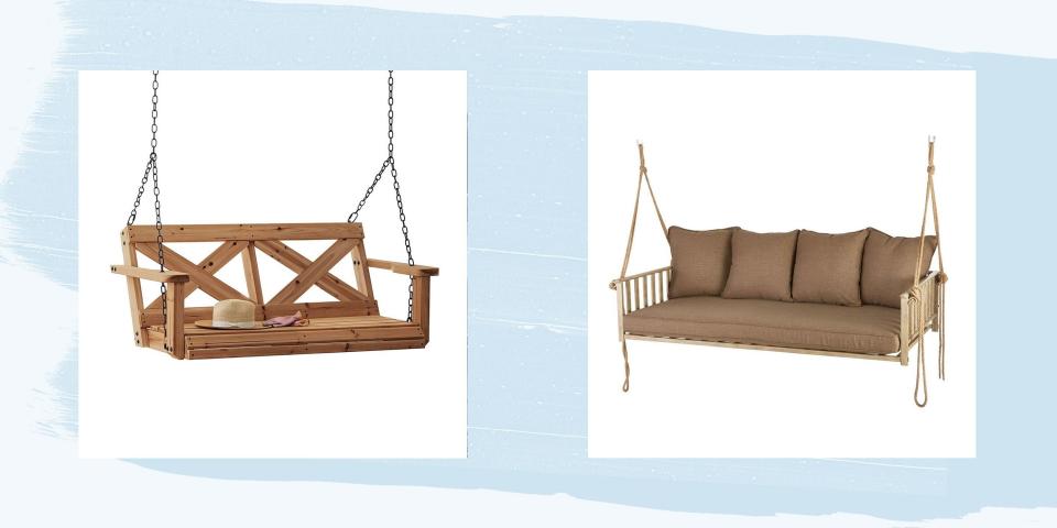 These Porch Swings Will Give Your Entrance New Life