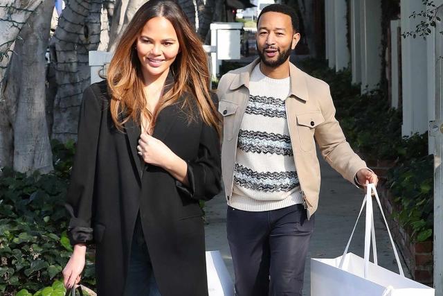 Chrissy Teigen and John Legend's 1-Year-Old Daughter Esti Takes Her First  Steps: 'She's Walkin