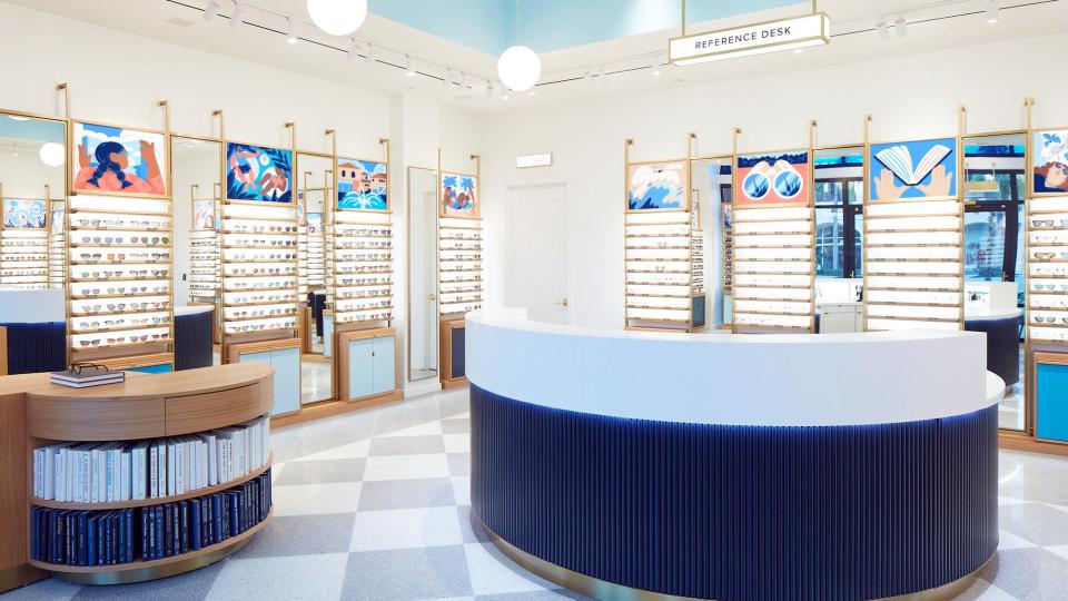 Warby Parker at Estero's Coconut Point.