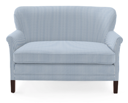 9) Belgian Club Loveseat