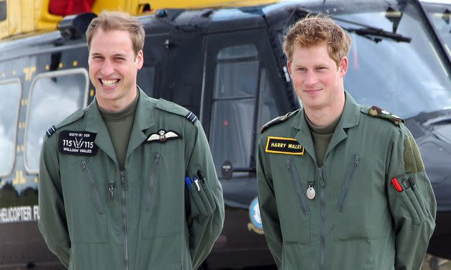 Chris Jackson/Getty Prince William and Prince Harry