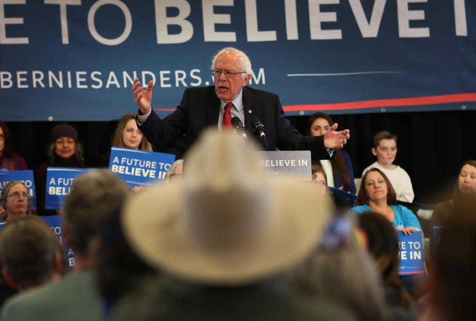 Cowboy for Bernie