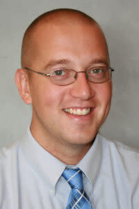 Dr. Drew Magstadt, a clinical associate professor at the Veterinary Diagnostic Laboratory at Iowa State University