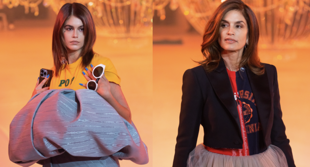 Paris Fashion Week: Cindy Crawford and daughter Kaia Gerber wow audience at  Off-White show