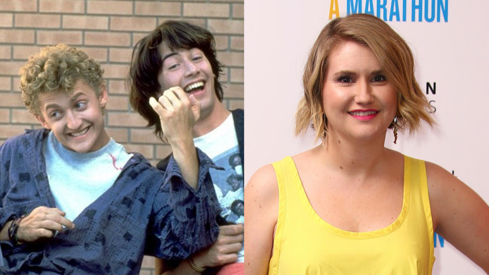 Jillian Bell will portray a couples therapist in comedy sequel 'Bill & Ted Face the Music'. (Credit: Orion Pictures/Joel C Ryan/Invision/AP)