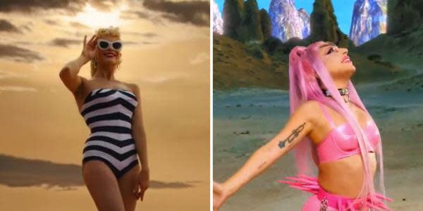 Acusan al tráiler de Barbie de ser una copia de un video musical de Lady Gaga