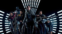 <p> Rogue One’s naming has a curious history, and remains the only Star Wars movie where the title of the film is actually spoken as a line of dialogue. One of the alternative titles of the movie was Dark Times, but that was rejected shortly into pre-production. And there was an opening crawl to the movie, but it was never used.  </p> <p> “Rogue One is a military call sign to some extent,” said director Gareth Edwards at the time, but he also acknowledged that it was the first Star Wars movie “that’s gone off-piste and is not part of the saga – or the Anakin story." So yup, that's why it's the "rogue" one.  </p>