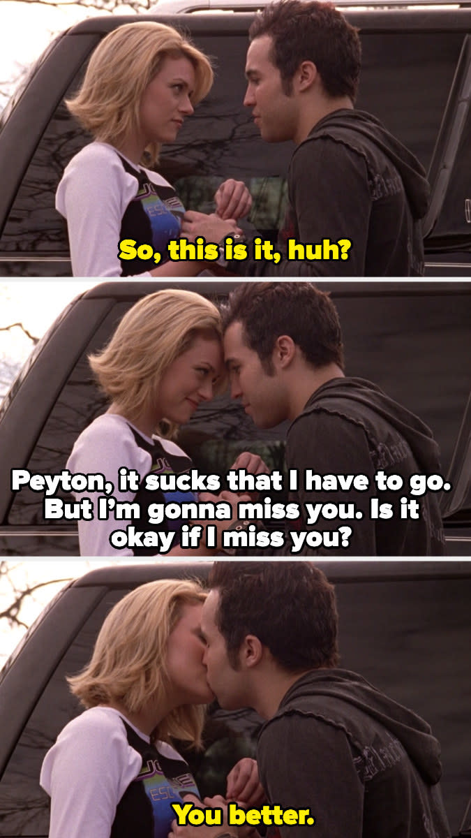 Pete saying he will miss Peyton as he departs for a tour