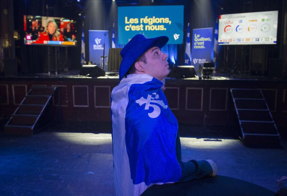 Bloc Quebecois headquarters see results