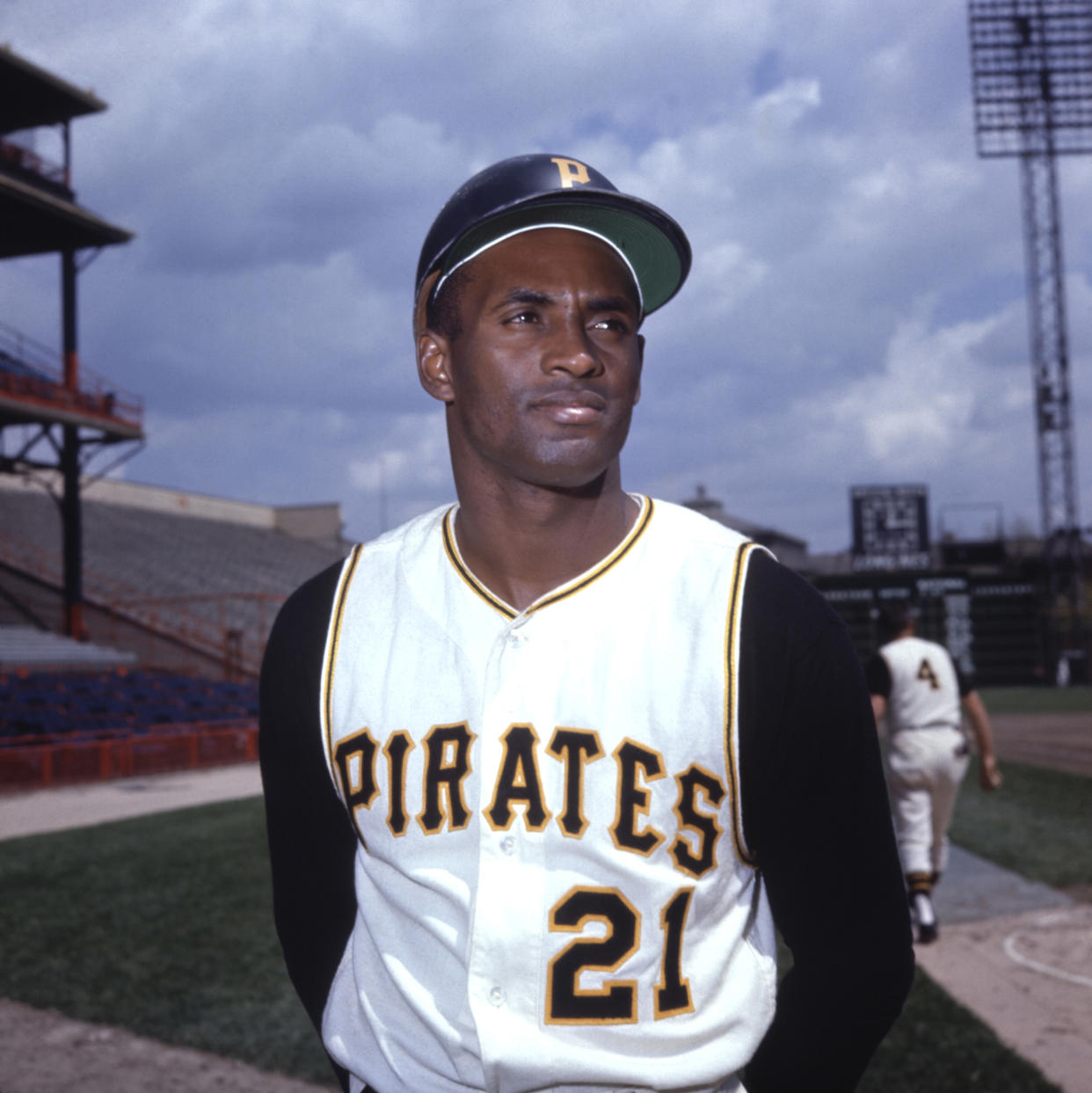 Roberto Clemente fue condecorado en Puerto Rico como el deportista del Siglo XX. (Foto: Diamond Images/Getty Images)