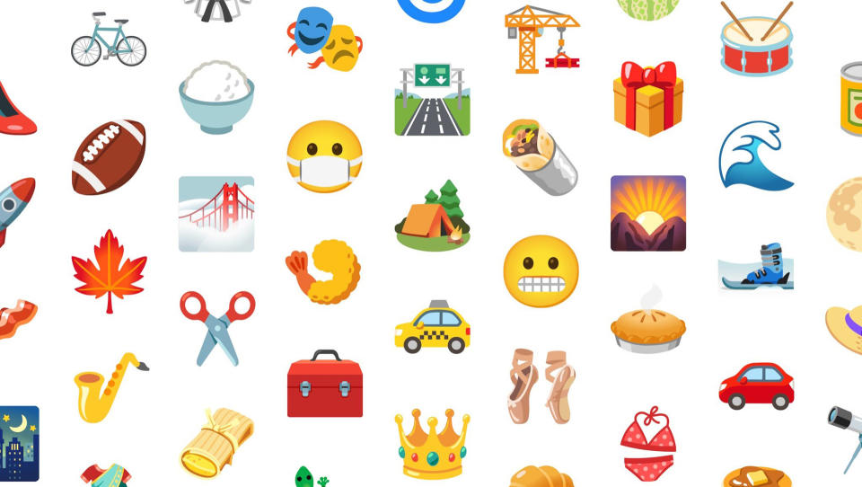 Google Android 12 emoji