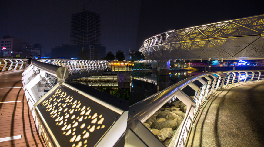 高雄夜晚行程,高雄夜景,高雄燒烤串門子,高雄旅遊