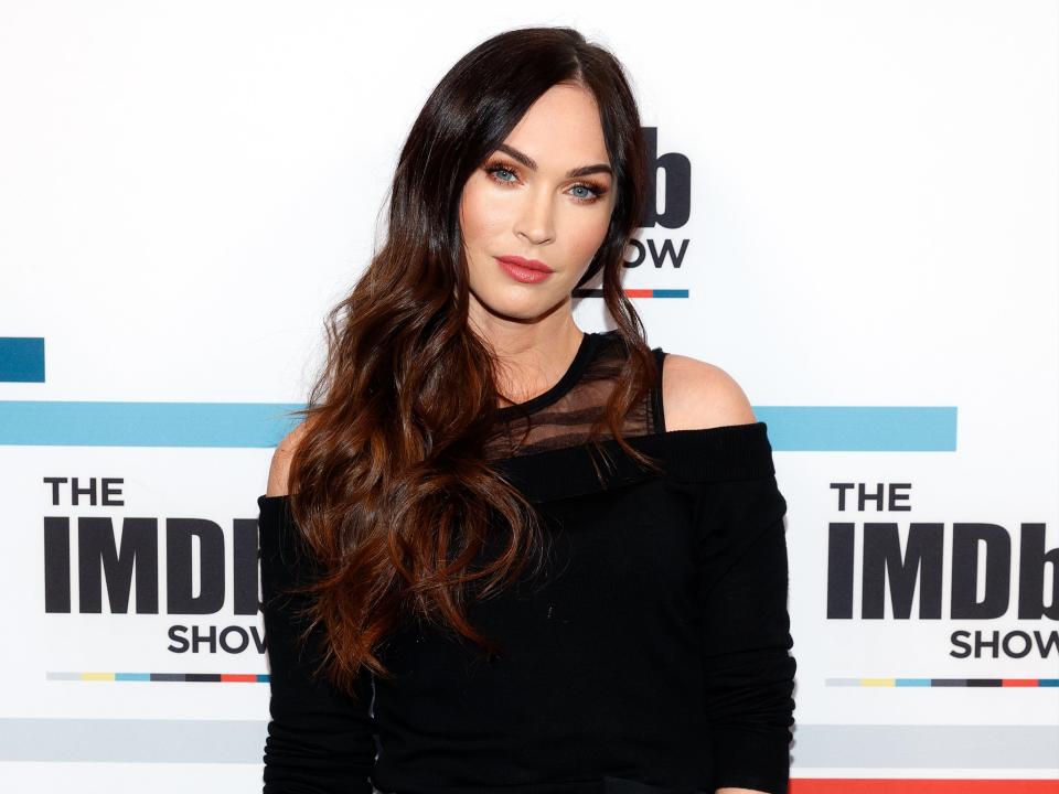 <p>STUDIO CITY, CALIFORNIA - 16 DE NOVIEMBRE: Megan Fox visita 'The IMDb Show' el 16 de noviembre de 2018, en Studio City, California. Este episodio de 'The IMDb Show' se transmite el 3 de diciembre de 2018 </p> (Foto de Rich Polk / Getty Images para IMDb)