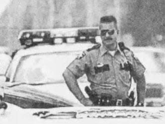 Deputy Steven Calkins is seen in this 1999 photo.