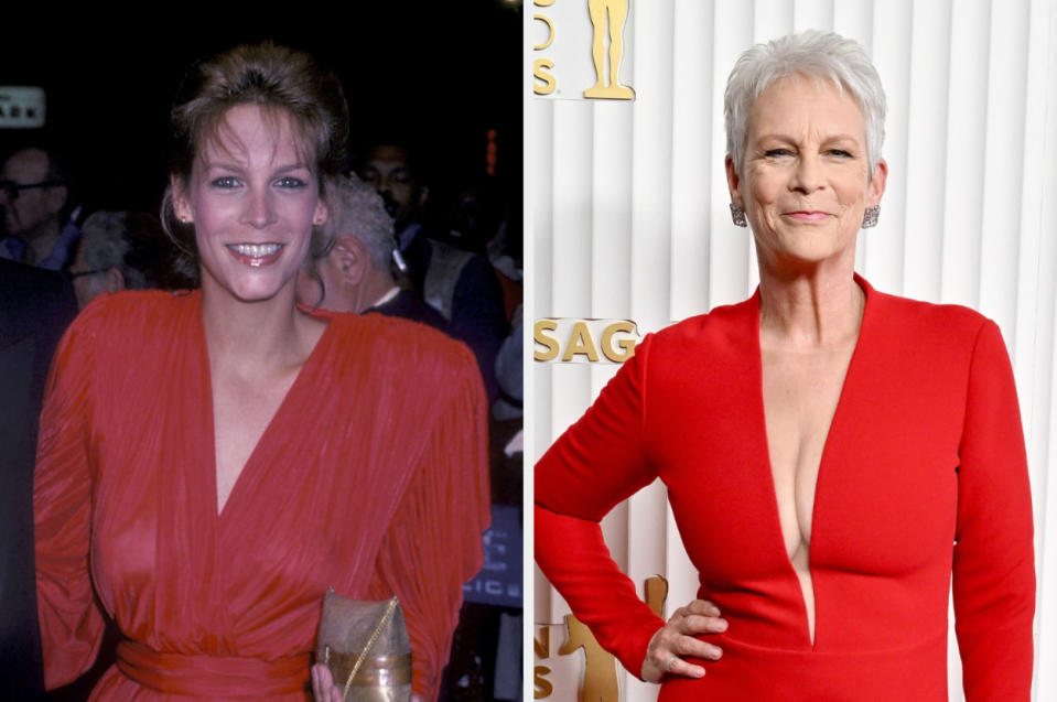   Left: Ron Galella / Ron Galella Collection via Getty Images | Right: Axelle / FilmMagic