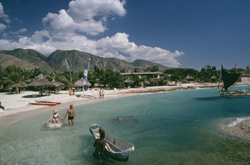 1976: Kaloa Beach, Port-Au-Prince, Haiti