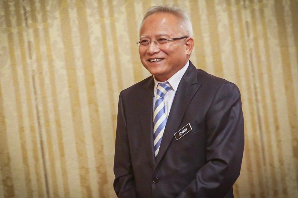Felda director-general Datuk Othman Omar at the Anti-Corruption and Integrity 2019 forum in Kuala Lumpur September 17, 2019. — Picture by Hari Anggara