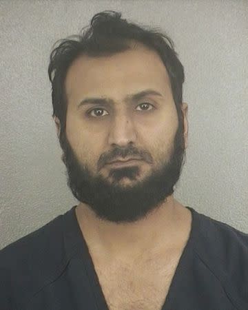 Broward Sheriff's Office booking photograph shows Sheheryar Alam Qazi taken on November 29, 2012 and released to Reuters on December 18, 2012. REUTERS/Broward Sheriff's Office/Handout