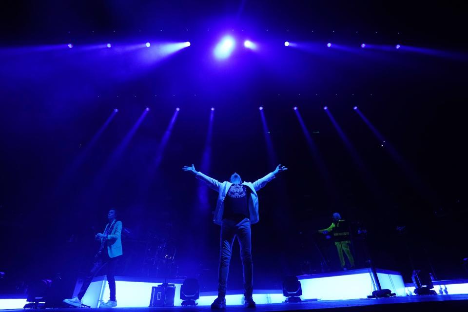 Duran Duran performs at Footprint Center in Phoenix on Sept. 7, 2022.