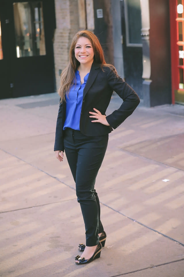 Voter in New York, New York