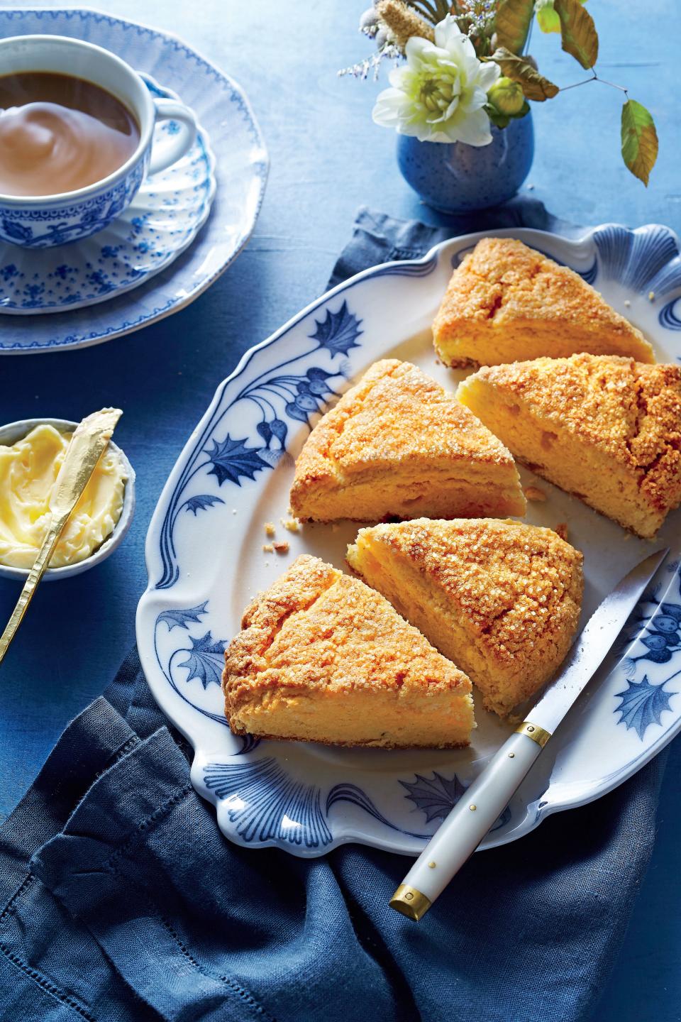 Sweet Potato Ginger Scones