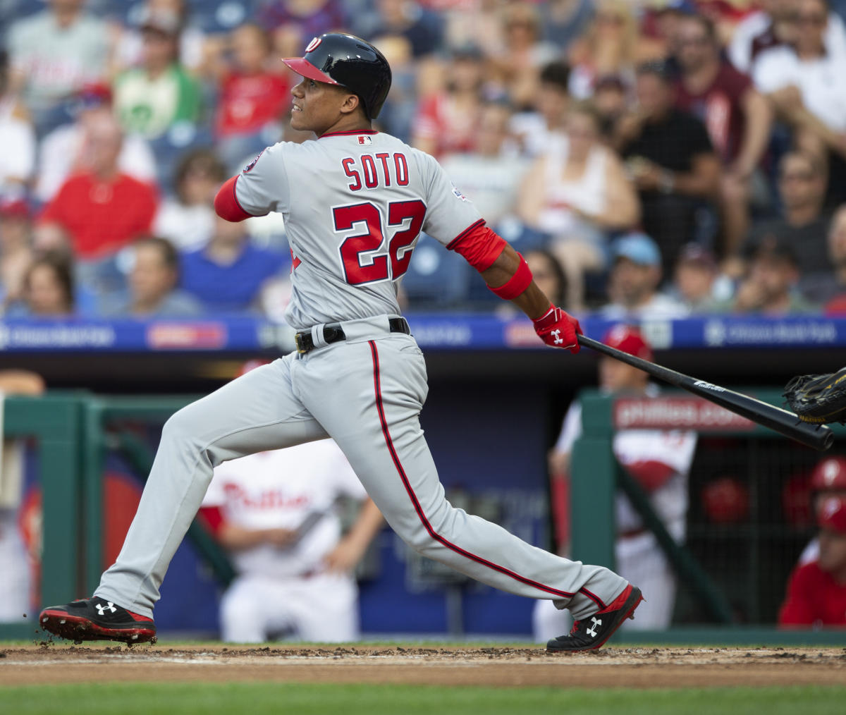 Juan Soto named National League Rookie of the Month, by Nationals  Communications