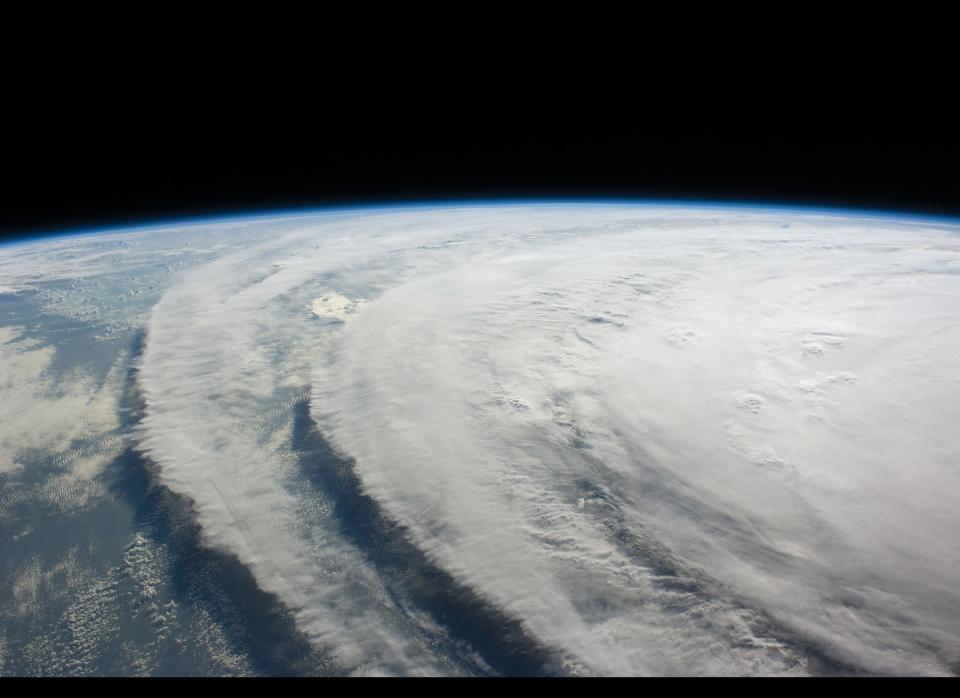 The eye of the hurricane is expected to make landfall at Galveston Island early Saturday (13 September 2008) morning.